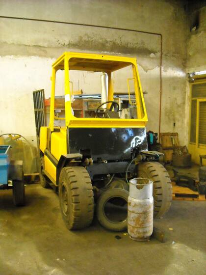 Una de las maquinarias subastadas