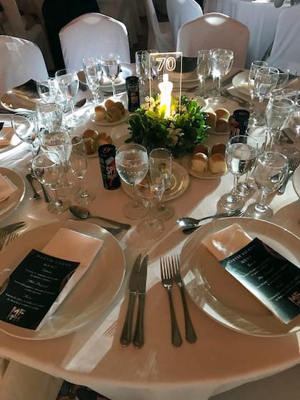 Una de las mesas de los premios Martín Fierro de cable 2025