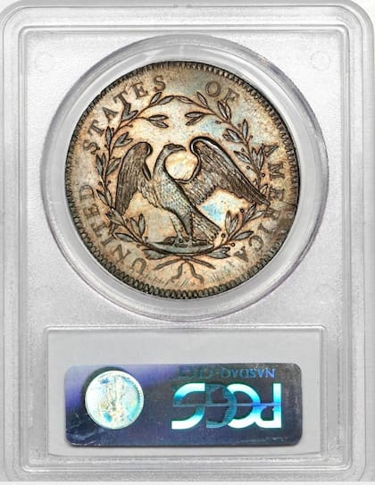 Una de las monedas más caras jamás subastadas en Estados Unidos es la "flowing hair"