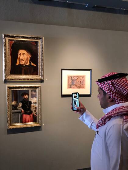 Una de las muestras de la Bienal de Sharjah