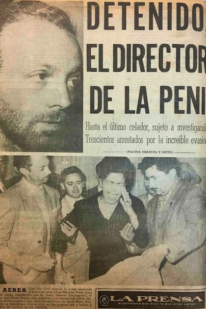 Una de las numerosas portadas que el diario La Prensa de México le dedicó a la evasión de Kaplan