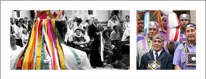 Una de las obras exhibidas en el Festival de la Luz, que comienza el viernes 3 de agosto