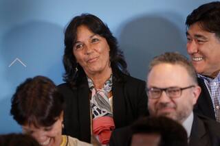 El gesto de Vilma Ibarra cuando fue nombrada por su expareja Alberto Fernández