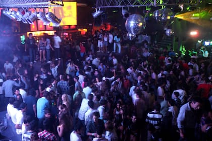 Una de las pistas del Complejo KU, en Pinamar