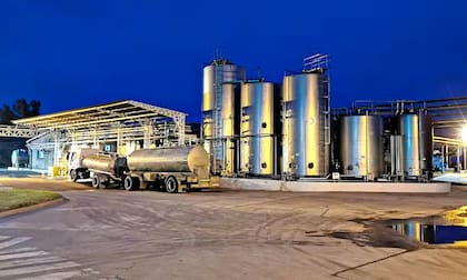 Una de las plantas de ARSA, en Arenaza, provincia de Buenos Aires