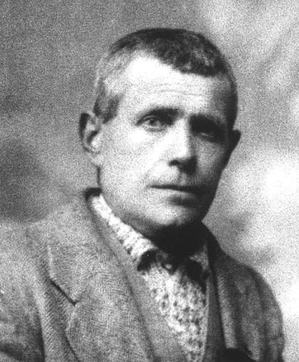 Una de las pocas imágenes que existen de Lorenzo Perrone, tiempo después de la guerra