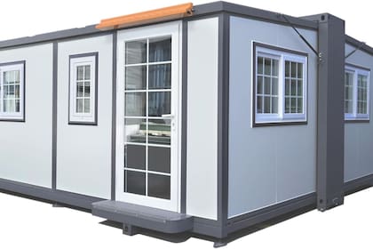 Una de las principales ventajas de las casas prefabricadas es su fácil transportación (Amazon)