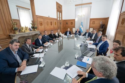 Una de las reuniones del Consejo de Mayo