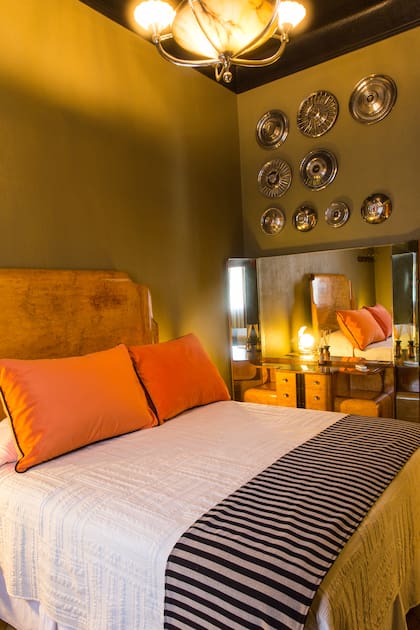 Una de las siete habitaciones del hotel San Leonardo. Se espera que para diciembre de 2021 sean once.