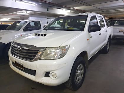 Una de las Toyota Hilux que se irán en subasta el próximo 7 de diciembre