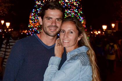 Una de las últimas fotos entre Fernando Gago y Gisela Dulko