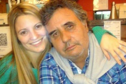 Una de las últimas fotos padre e hija.