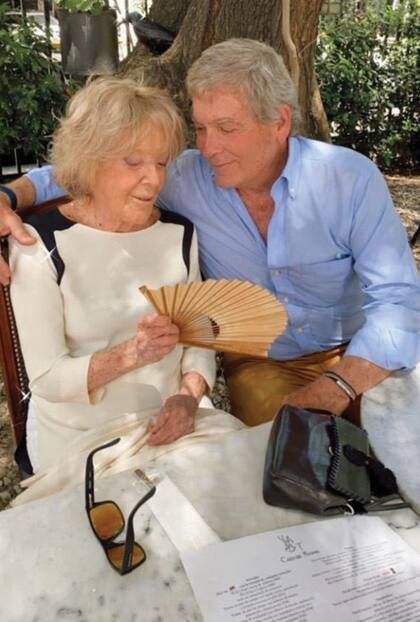 Una de las últimas fotos que Gonzalo tiene con su mamá. La tomaron cuatro años atrás