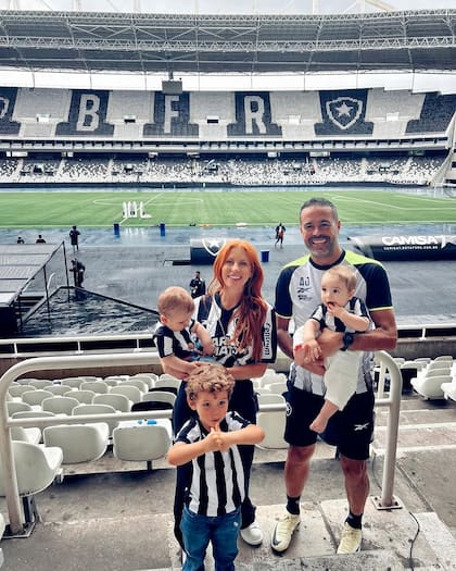 Una de las últimas fotos que María Marques publicó en su feed con su exmarido (Foto: Instagram @maria3marques)