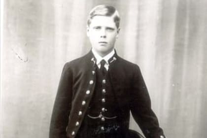 Una de las últimas imágenes que se conservan del príncipe Juan antes de su muerte, en 1919