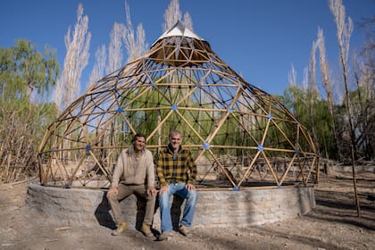Una de las últimas incorporaciones es un “zome” (estructura de geometrías inusuales) en la zona del bosque.