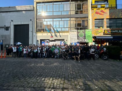 Una de las últimas manifestaciones que encabezaron trabajadores del INTA