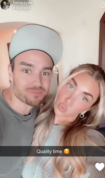 Una de las últimas publicaciones del cantante junto a su novia en Argentina