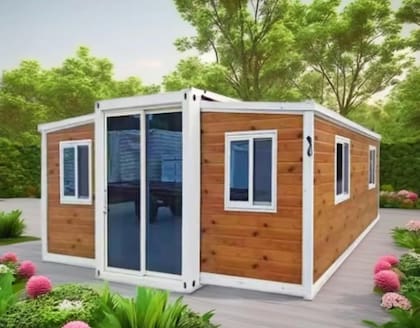 Una de las ventajas de esta casa es que los compradores pueden personalizar su exterior y el interior (Amazon/Hashmi Homes)