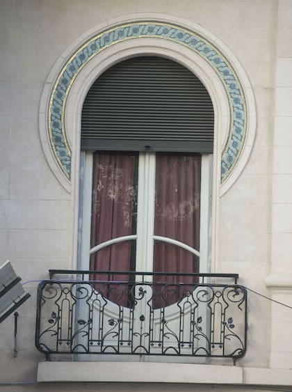 Una de las ventanas del Hotel Chile