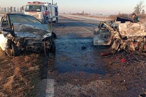 Una de las víctimas murió en el impacto, mientras que las otras 4 fallecieron calcinadas