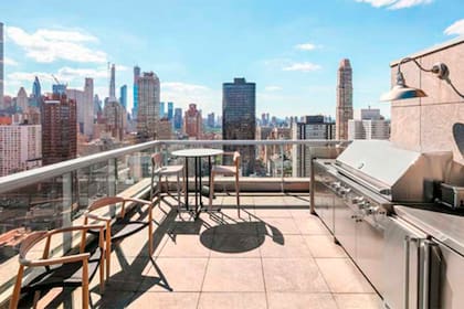 Una de las vistas del penthouse que Lawrence vendió recientemente en Nueva York