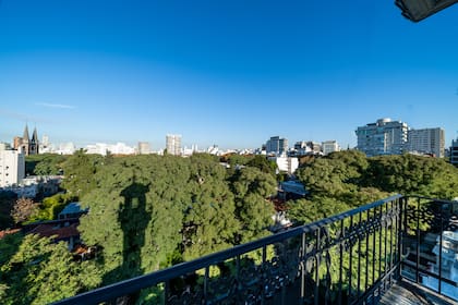 Una de las vistas desde la altura de la casa