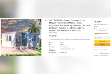 Una de las viviendas más económicas oscila los US$5600