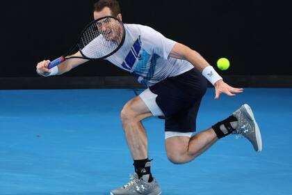 Una de salón ensaya Murray, vigente a pesar de todos los contratiempos físicos