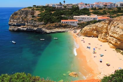 Una de sus increíbles playas.