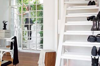 La transformación que hizo de esta mini casa el oasis blanco de una diseñadora