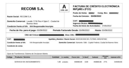 Una empresa da la que Beacon fue beneficiario desde junio de 2022 declaró su domicilio comercial en Lavalle 1718