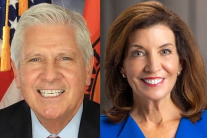 Una encuesta ubica a Kathy Hochul con 20 puntos de ventaja sobre Bruce Blakeman en una hipotética elección para gobernador en 2026