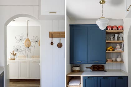 Una entrada más práctica y amena para llegar a la cocina con comedor diario.