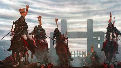 Una escena de Kagemusha