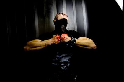 Una escena de "Macbeth", estrenada adentro de la cárcel de Wiesbaden