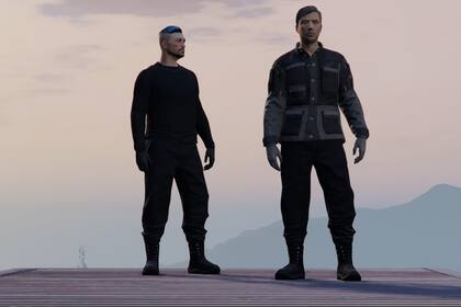 Una escena de Grand Theft Hamlet, un documental sobre un montaje de Hamlet en el universo del videojuego Grand Theft Auto