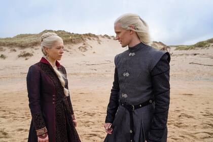 Una escena de House of the Dragon, precuela de Game of Thrones, una de las series más esperadas de 2022.