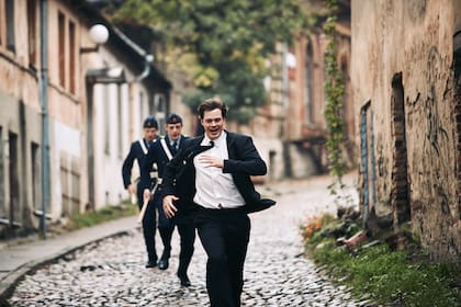 Una escena de la serie de Clark Olofsson: una vida de delincuencia y escapes