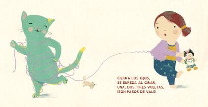 Una escena de "Manón", escrito e ilustrado por Virginia Piñón