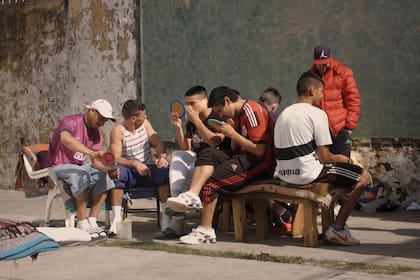 Una escena de Rancho, la película que reveló a Pedro Speroni como un documentalista experto en el retrato de la vida en una cárcel