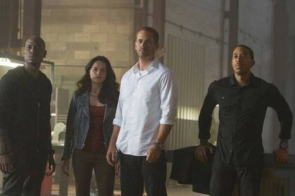 Una escena de Rápido y furioso 7