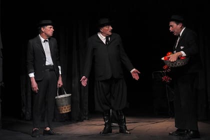 Una escena de la obra teatral "Terrenal"