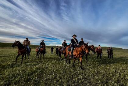 Una escena de The West, de Kevin Costner