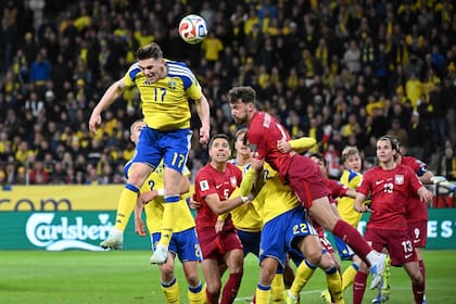 Una escena en el aire, en la que también se impone Viktor Gyokeres