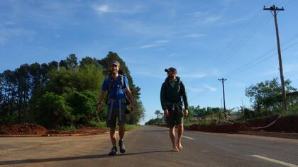 Una escena en el norte argentino del documental Free Ride