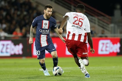 Una estampa de Lionel Messi, parecida a la de los buenos viejos tiempos.