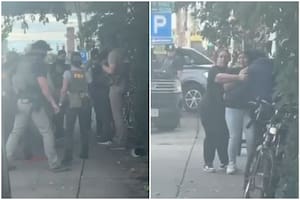 Es residente legal de EE.UU., el ICE destrozó su auto para detenerla y la mandó al hospital