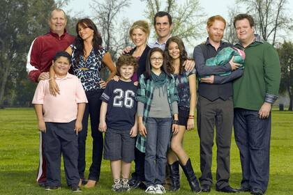 Una familia moderna...y ganadora