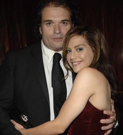 Una foto de 2007. Murphy junto a su marido